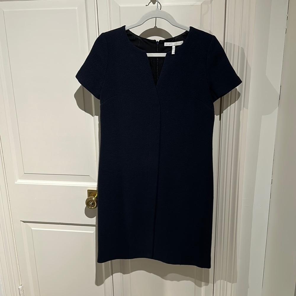 Victoria Victoria Beckham Wool Shift Dress